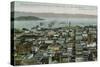 San Francisco, California - Panoramic View a Year after 1906 Fire-Lantern Press-Stretched Canvas