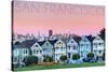 San Francisco, California - Pink Ladies-Lantern Press-Stretched Canvas