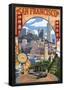 San Francisco, California Scenes-null-Framed Poster