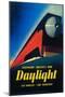 San Francisco, California - The Daylight Train Promotional Poster-Lantern Press-Mounted Art Print