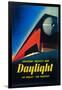 San Francisco, California - The Daylight Train Promotional Poster-Lantern Press-Framed Art Print