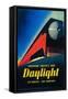 San Francisco, California - The Daylight Train Promotional Poster-Lantern Press-Framed Stretched Canvas