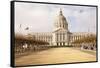 San Francisco, California, USA: The City Hall-Axel Brunst-Framed Stretched Canvas