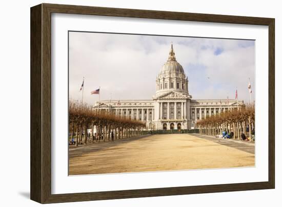 San Francisco, California, USA: The City Hall-Axel Brunst-Framed Photographic Print