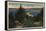 San Francisco, California - View of Aquatic Park Promenade & Pier-Lantern Press-Framed Stretched Canvas