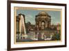 San Francisco, California - View of the Palace of Fine Arts-Lantern Press-Framed Art Print