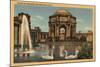 San Francisco, California - View of the Palace of Fine Arts-Lantern Press-Mounted Art Print