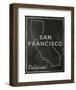 San Francisco, California-John Golden-Framed Art Print