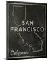 San Francisco, California-John Golden-Mounted Art Print