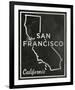 San Francisco, California-John W^ Golden-Framed Art Print
