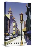 San Francisco Chinatown-null-Stretched Canvas