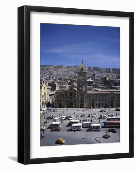 San Francisco Church San Francisco Plaza la Paz, Bolivia-null-Framed Photographic Print