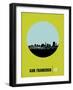 San Francisco Circle Poster 2-NaxArt-Framed Art Print