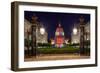 San Francisco City Hall in Rainbow Colors-nstanev-Framed Photographic Print