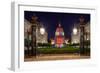 San Francisco City Hall in Rainbow Colors-nstanev-Framed Photographic Print