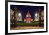 San Francisco City Hall in Rainbow Colors-nstanev-Framed Photographic Print