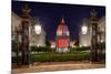 San Francisco City Hall in Rainbow Colors-nstanev-Mounted Photographic Print