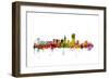 San Francisco City Skyline-Michael Tompsett-Framed Art Print