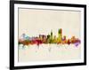 San Francisco City Skyline-Michael Tompsett-Framed Art Print