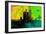 San Francisco City Skyline-NaxArt-Framed Art Print