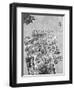 San Francisco City Street Map-Michael Tompsett-Framed Art Print