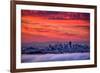 San Francisco Cityscape at Sunrise and Sweet Candy Skies-Vincent James-Framed Photographic Print