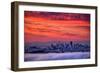 San Francisco Cityscape at Sunrise and Sweet Candy Skies-Vincent James-Framed Photographic Print