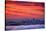 San Francisco Cityscape at Sunrise and Sweet Candy Skies-Vincent James-Stretched Canvas