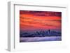 San Francisco Cityscape at Sunrise and Sweet Candy Skies-Vincent James-Framed Photographic Print