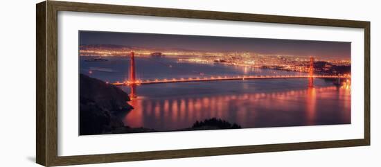 San Francisco Cityscape from the Marin Headlands-Vincent James-Framed Photographic Print