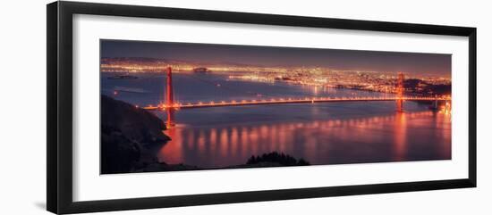 San Francisco Cityscape from the Marin Headlands-Vincent James-Framed Photographic Print