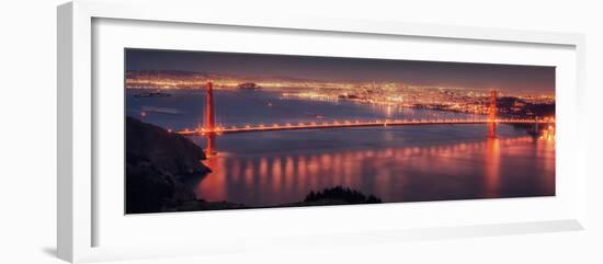 San Francisco Cityscape from the Marin Headlands-Vincent James-Framed Photographic Print