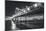 San Francisco Cityscape in Black and White, Bay Bridge-Vincent James-Mounted Photographic Print