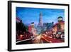 San Francisco - Columbus St with Cafe Vesuvio-Markus Bleichner-Framed Art Print