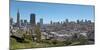 San Francisco downtown skyline and Chinatown district, California, USA-null-Mounted Photographic Print
