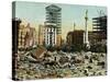 San Francisco Earthquake 1906. the Ruins of Union Square Surrounded by Destruction-null-Stretched Canvas