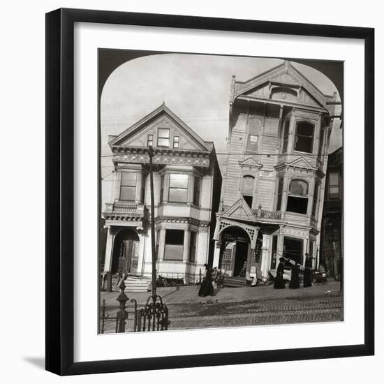 San Francisco Earthquake-null-Framed Giclee Print