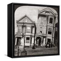 San Francisco Earthquake-null-Framed Stretched Canvas