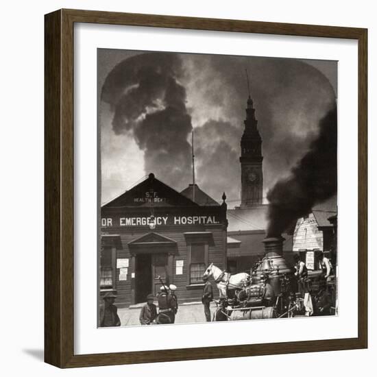 San Francisco Earthquake-null-Framed Giclee Print