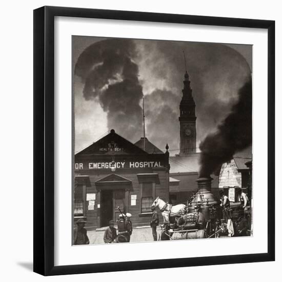 San Francisco Earthquake-null-Framed Giclee Print