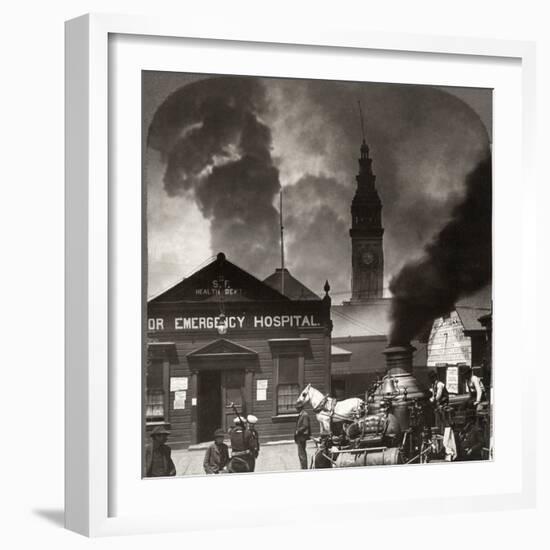 San Francisco Earthquake-null-Framed Giclee Print