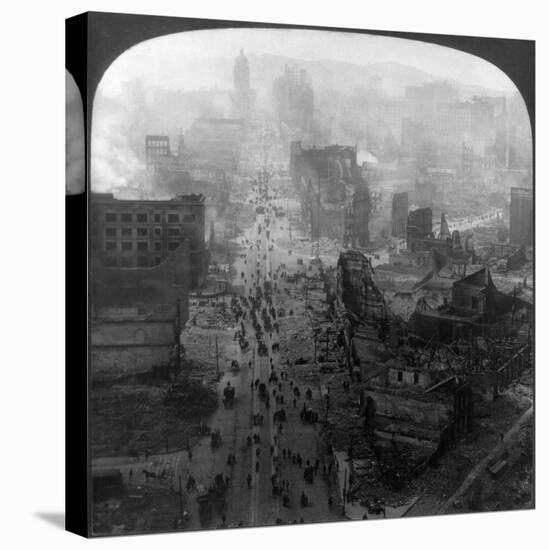 San Francisco Earthquake-null-Stretched Canvas