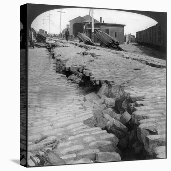 San Francisco Earthquake-null-Stretched Canvas