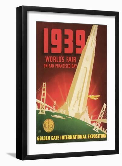 San Francisco Fair Poster-null-Framed Art Print