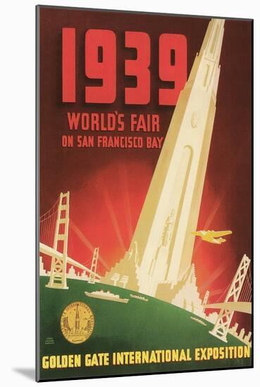 San Francisco Fair Poster-null-Mounted Art Print