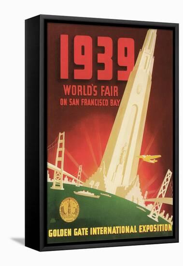 San Francisco Fair Poster-null-Framed Stretched Canvas