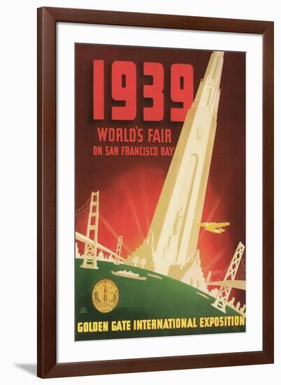 San Francisco Fair Poster-null-Framed Art Print