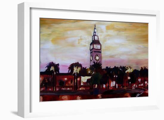 San Francisco Ferry Plaza Building-Markus Bleichner-Framed Art Print