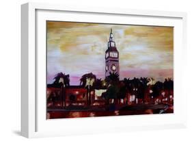 San Francisco Ferry Plaza Building-Markus Bleichner-Framed Art Print