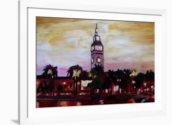 San Francisco Ferry Plaza Building-Markus Bleichner-Framed Art Print